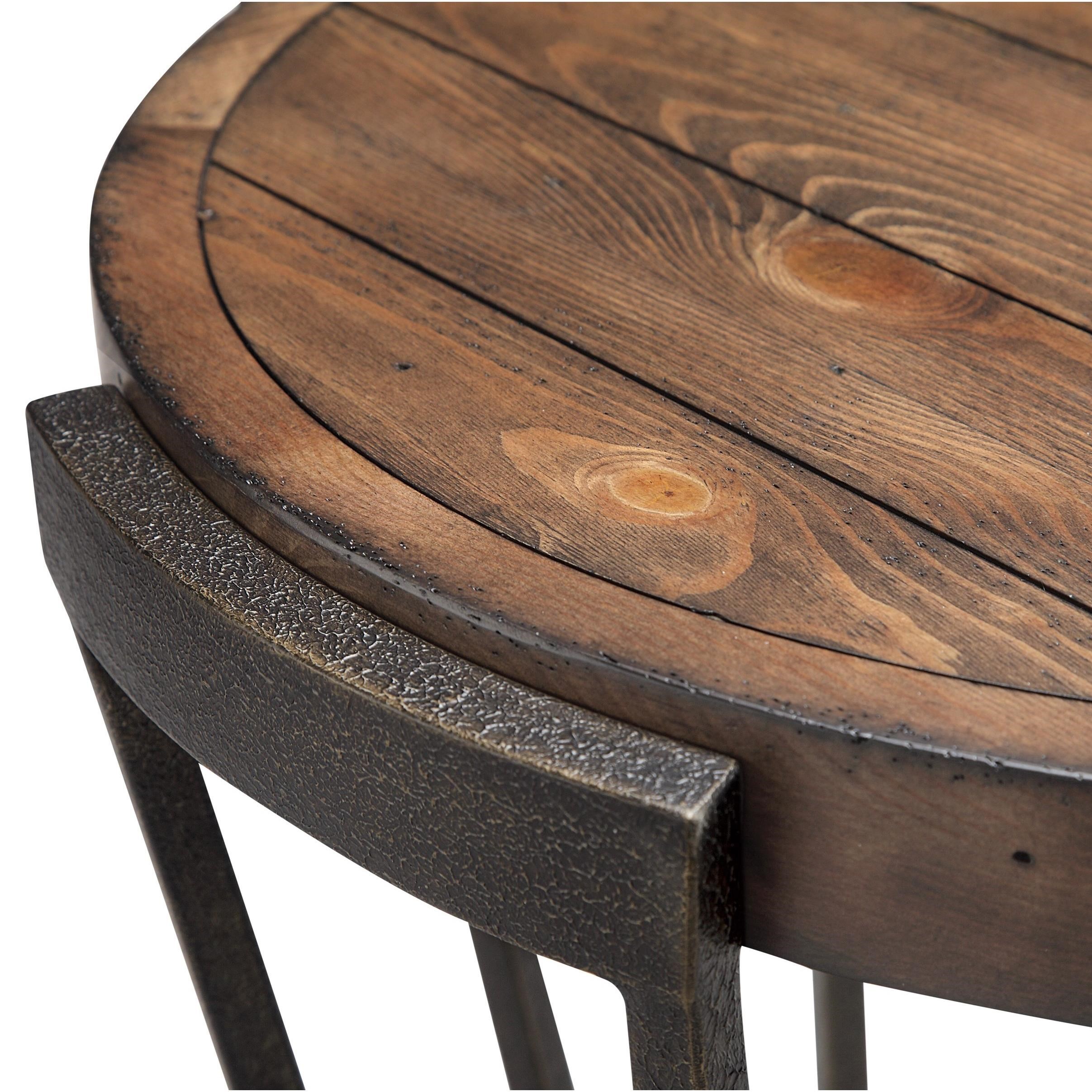 Magnussen Home Yukon Occasional Tables T4405-05 Contemporary Rustic ...